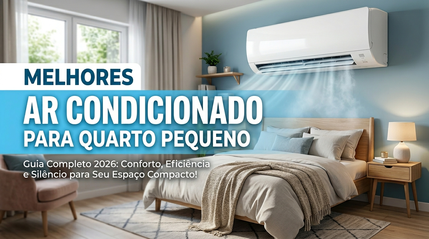 ar condicionado para quarto pequeno
